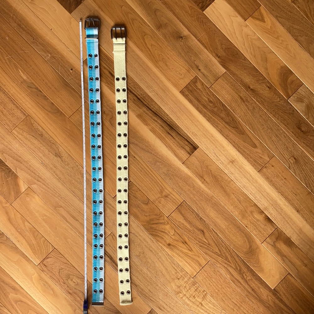 2 for $15 💕2 pack of canvas belts 💕